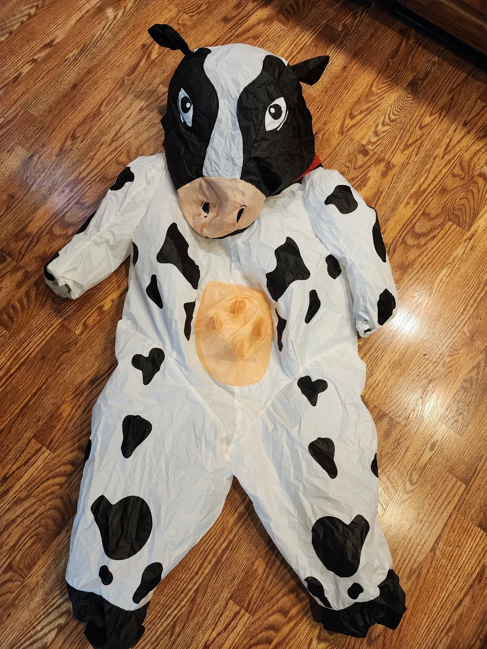 Spirit Kids One-Piece Inflatable COW COSTUME (One Size)
